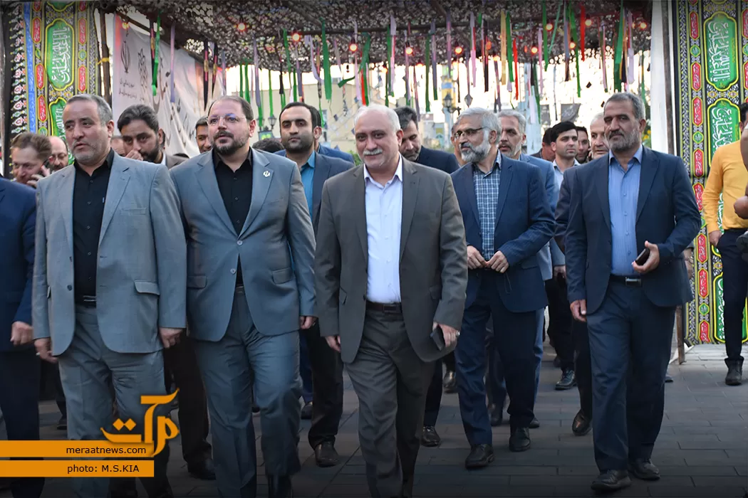 برپایی تکیه دولت در خیابان امام خمینی (ره)