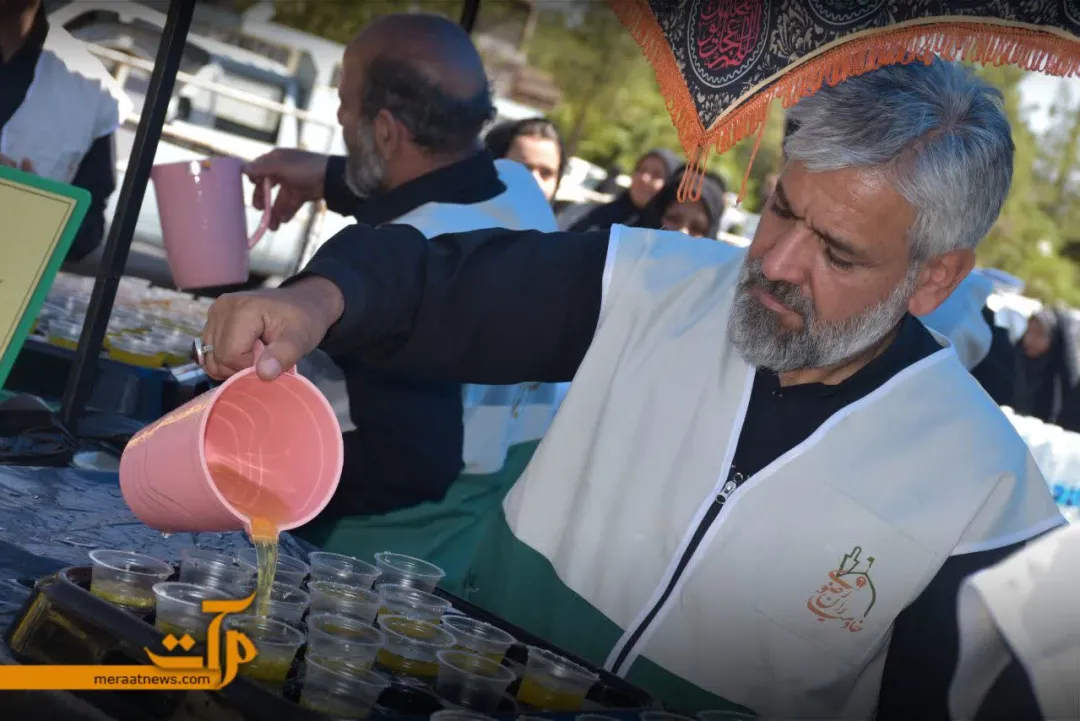 اجتماع سوگواران رضوی در سمنان