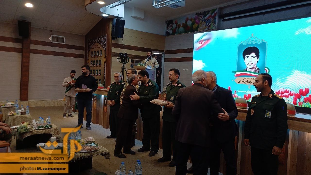 طنین «سروهای سرافراز توپخانه» در شهمیرزاد