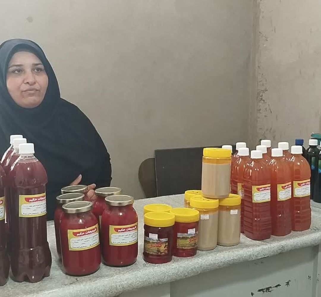 بانویی که طعم اقتصاد مقاومتی را تغییر داد