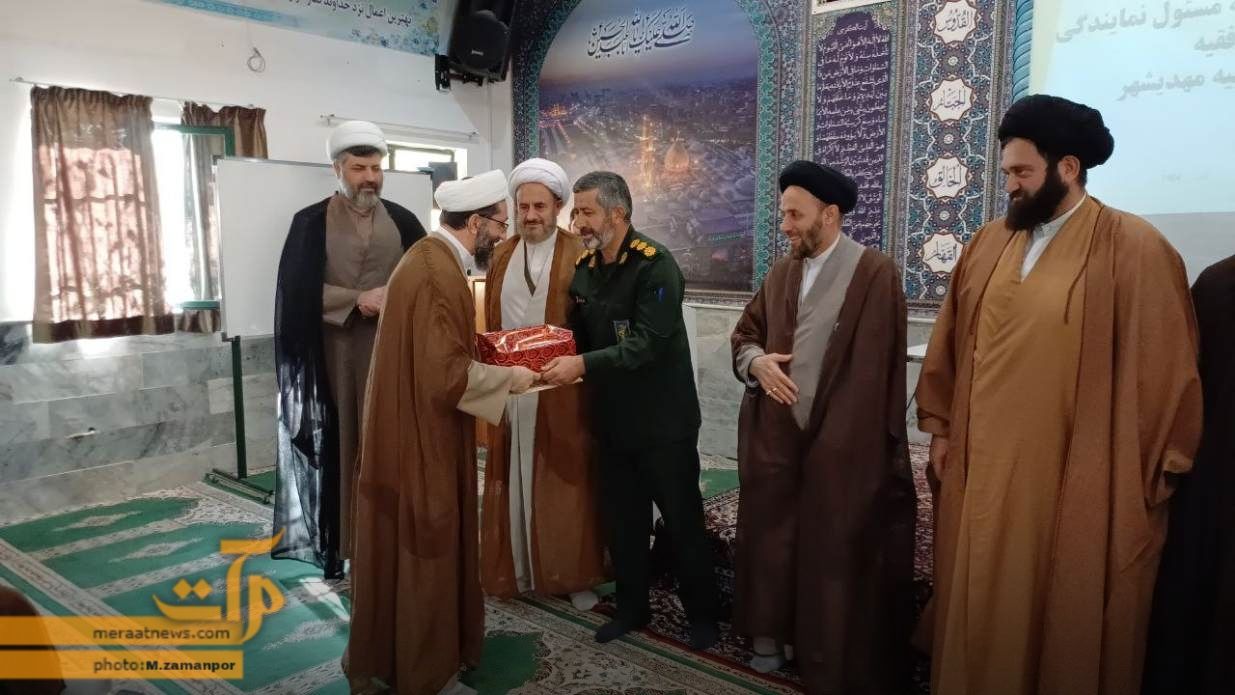 آئین معارفه نماینده ولیفقیه در سپاه مهدیشهر