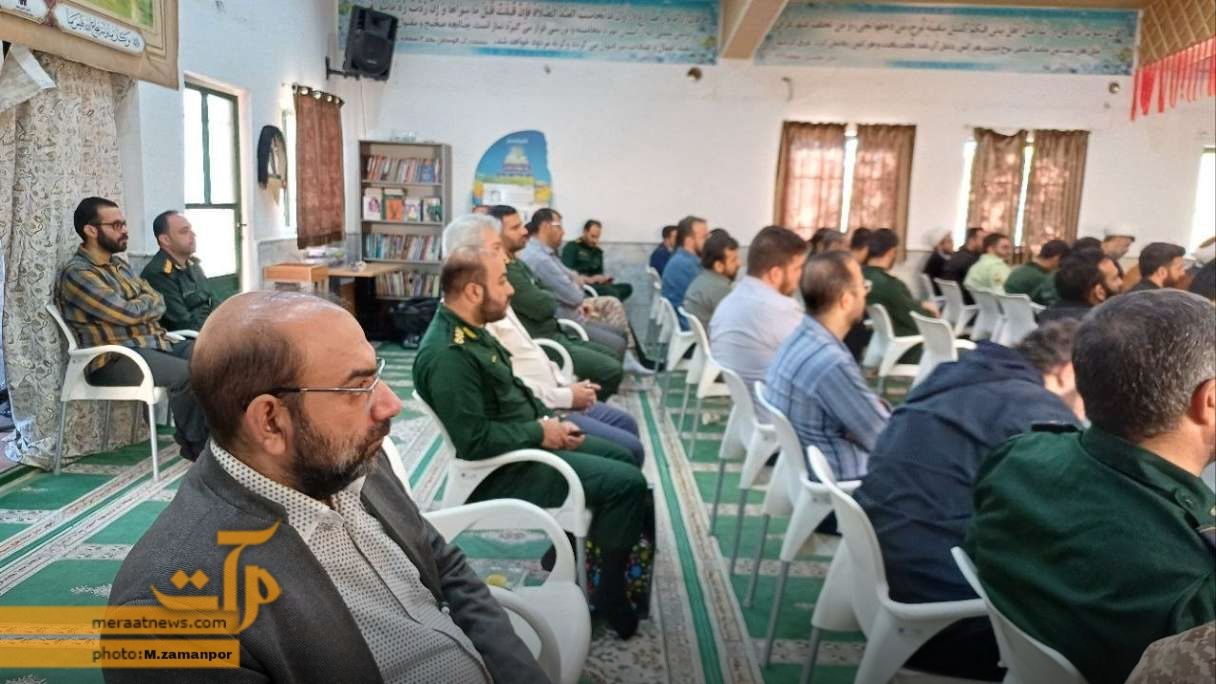 آئین معارفه نماینده ولیفقیه در سپاه مهدیشهر