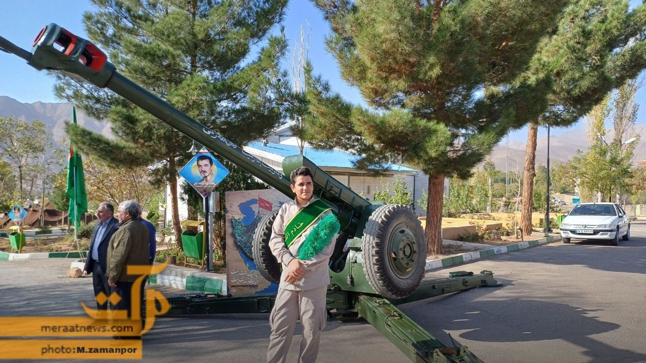 طنین «سروهای سرافراز توپخانه» در شهمیرزاد