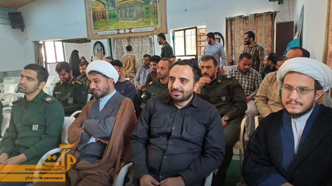 آئین معارفه نماینده ولیفقیه در سپاه مهدیشهر