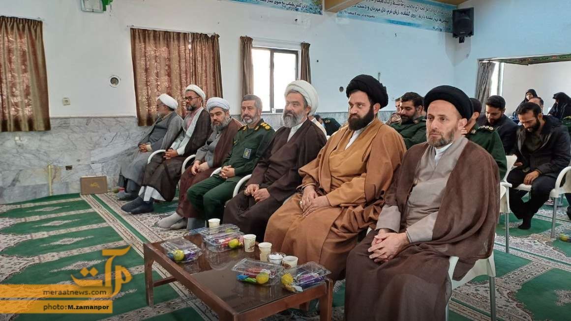 آئین معارفه نماینده ولیفقیه در سپاه مهدیشهر