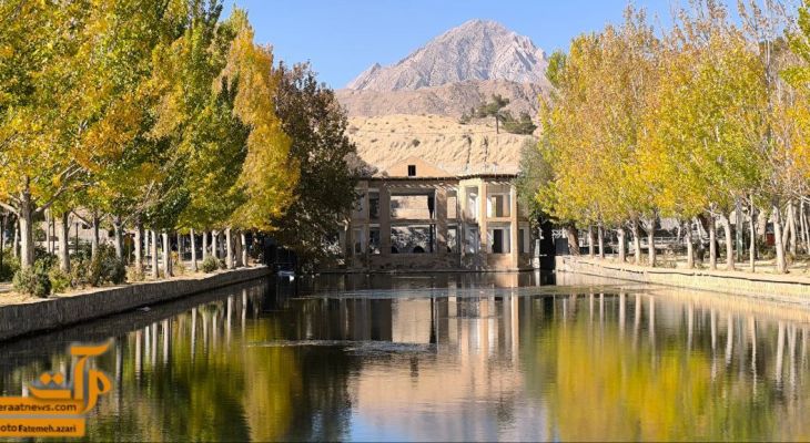 رقص رنگ‌ها در چشمه‌علی دامغان