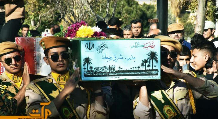 دریای اشک و ایمان در بدرقه لاله‌های زهرایی