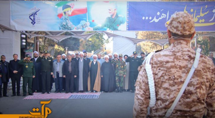 سمنان صحنه هم‌صدایی بسیجیان