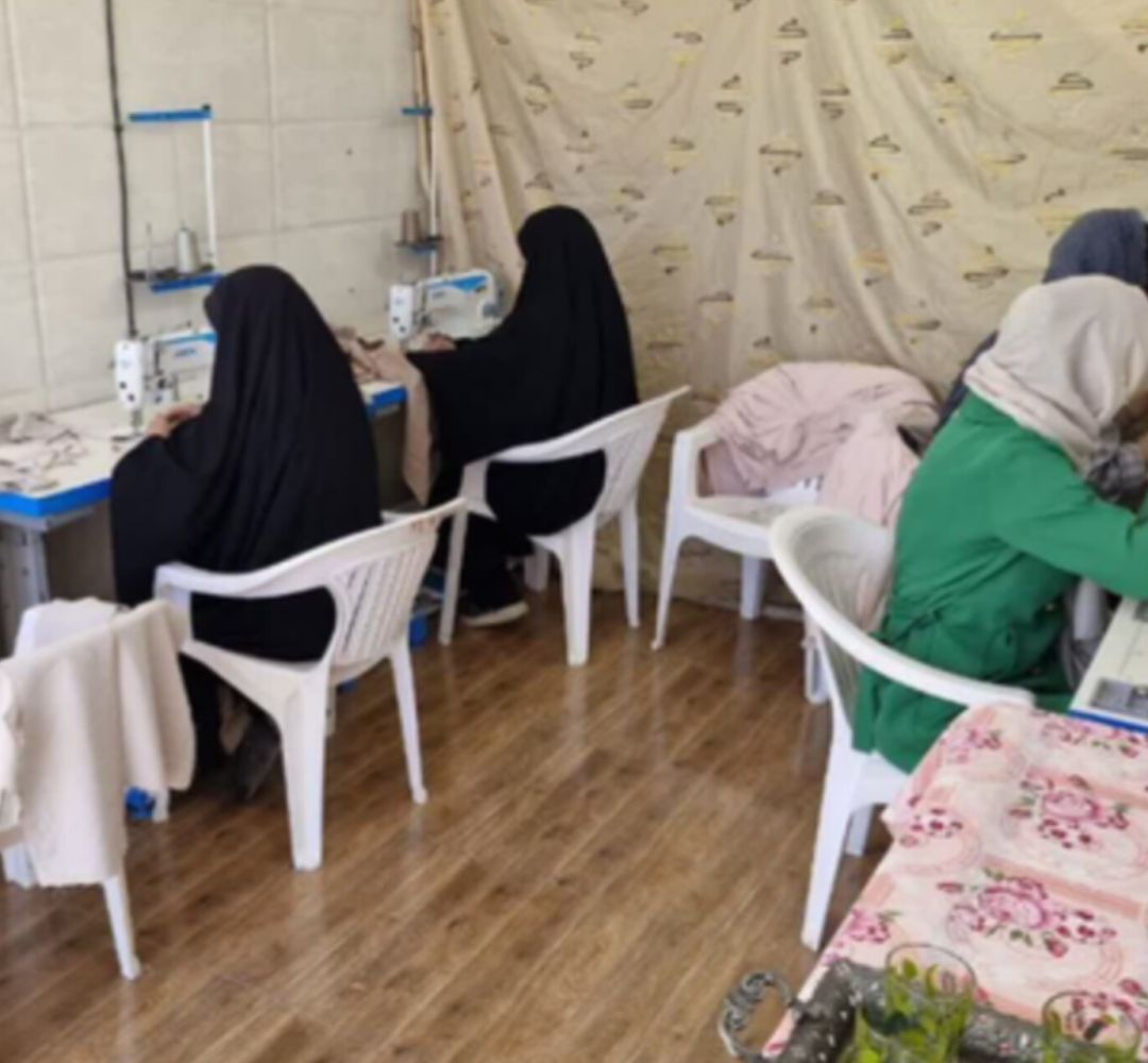 کارگاهی که در جنگ از حرکت نایستاد