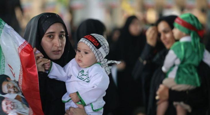 همایش شیرخوارگان حسینی در مصلای سمنان