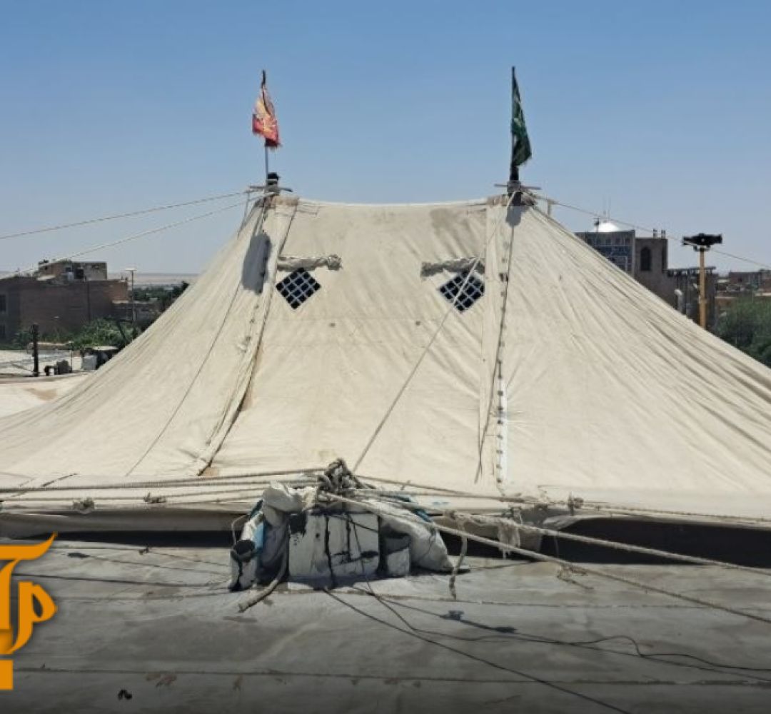 برپایی خیمه عزا در تکیه عمرانکوی دارالمرحمه