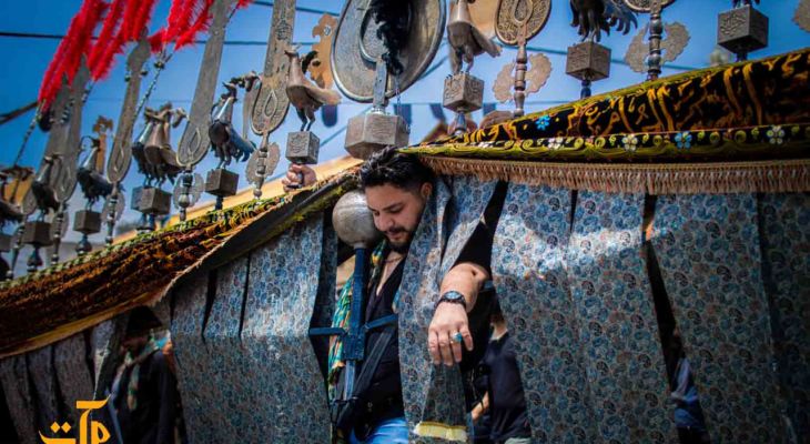 شور حسینی در خیابان‌های گرمسار