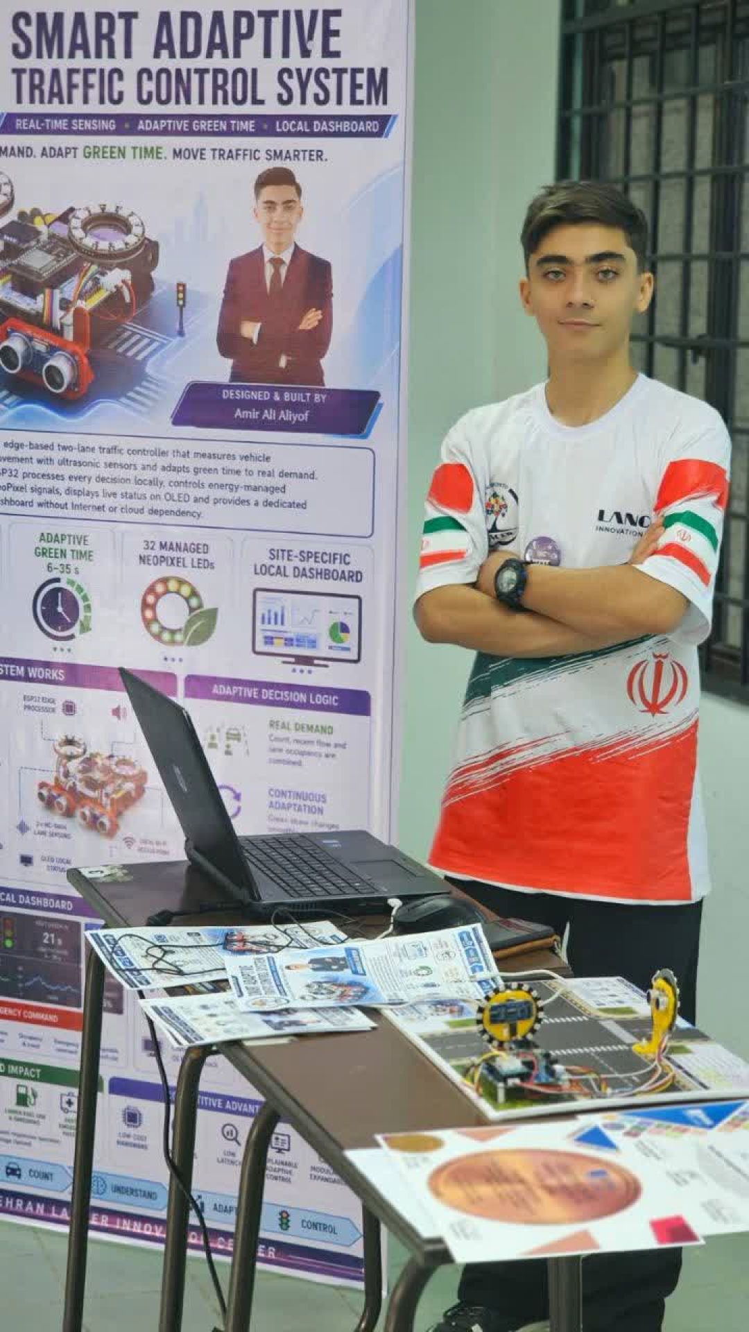 نوجوان مهدیشهری سکوی جهانی رباتیک را فتح کرد