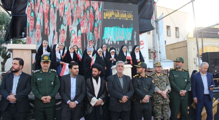رزمایش «جانفدایان ایران» در گرمسار