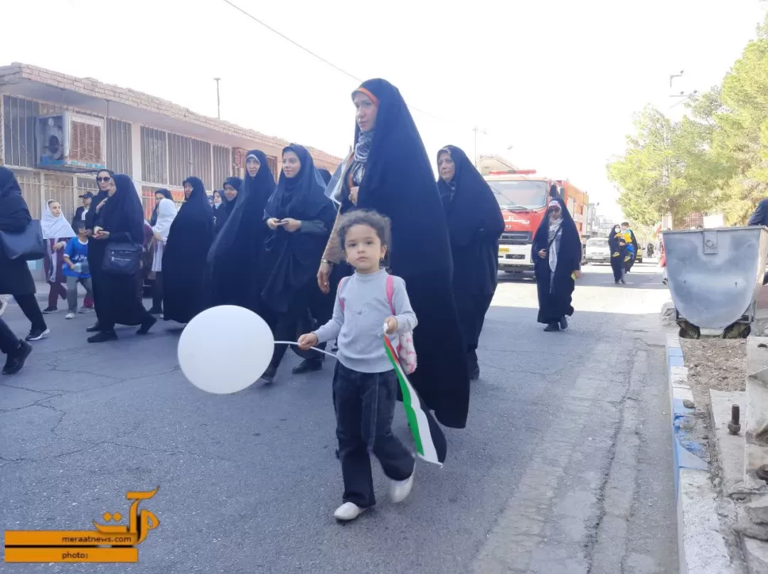 تجمع مردم آرادان در حمایت از کودکان غزه