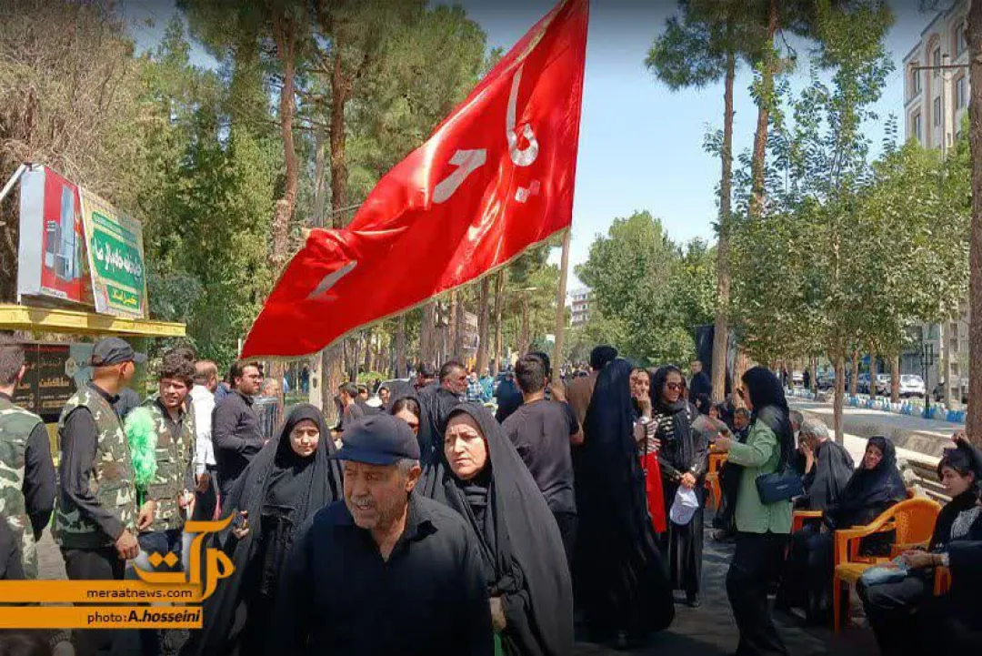 کاروان جاماندگان اربعین حسینی در استان سمنان