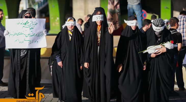 دانشجویان سمنانی در کنار مردم غزه